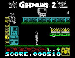 Pantallazo de Gremlins 2: La Nueva Generacion para Spectrum