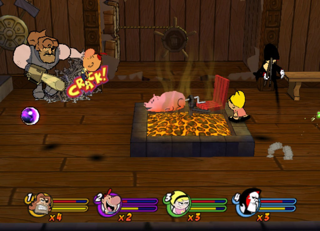 Pantallazo de Grim Adventures of Billy & Mandy, The para PlayStation 2