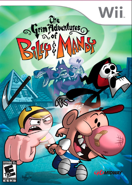Caratula de Grim Adventures of Billy & Mandy, The para Wii