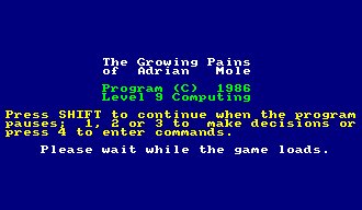 Pantallazo de Growing Pains Of Adrian Mole para Amstrad CPC