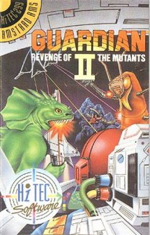 Caratula de Guardian II: Revenge Of The Mutants para Amstrad CPC