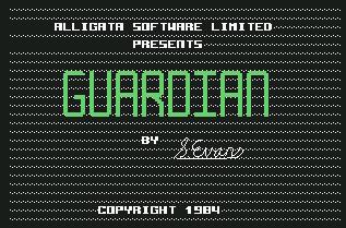 Pantallazo de Guardian para Commodore 64