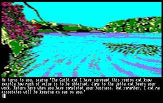 Pantallazo de Guild Of Thieves, The para Amstrad CPC