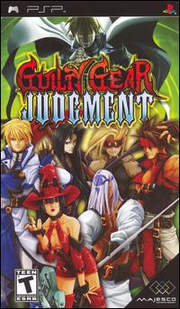 Caratula de Guilty Gear: Judgment para PSP