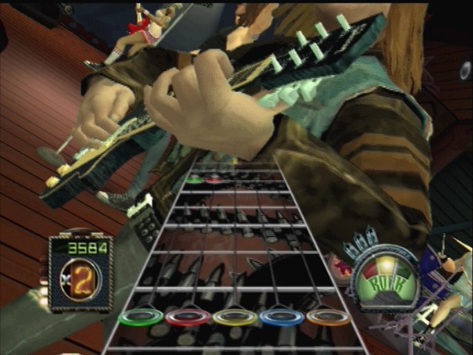 Pantallazo de Guitar Hero: Aerosmith para PlayStation 2