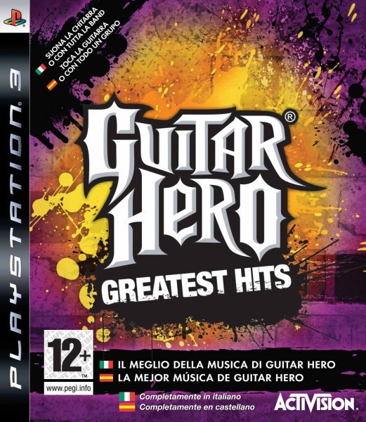 Caratula de Guitar Hero: Greatest Hits para PlayStation 3