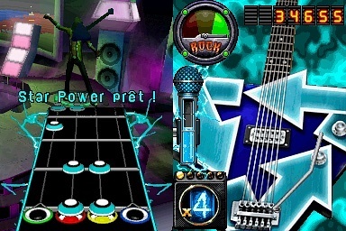 Pantallazo de Guitar Hero: On Tour Decades para Nintendo DS