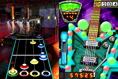 Pantallazo de Guitar Hero: On Tour Modern Hits para Nintendo DS