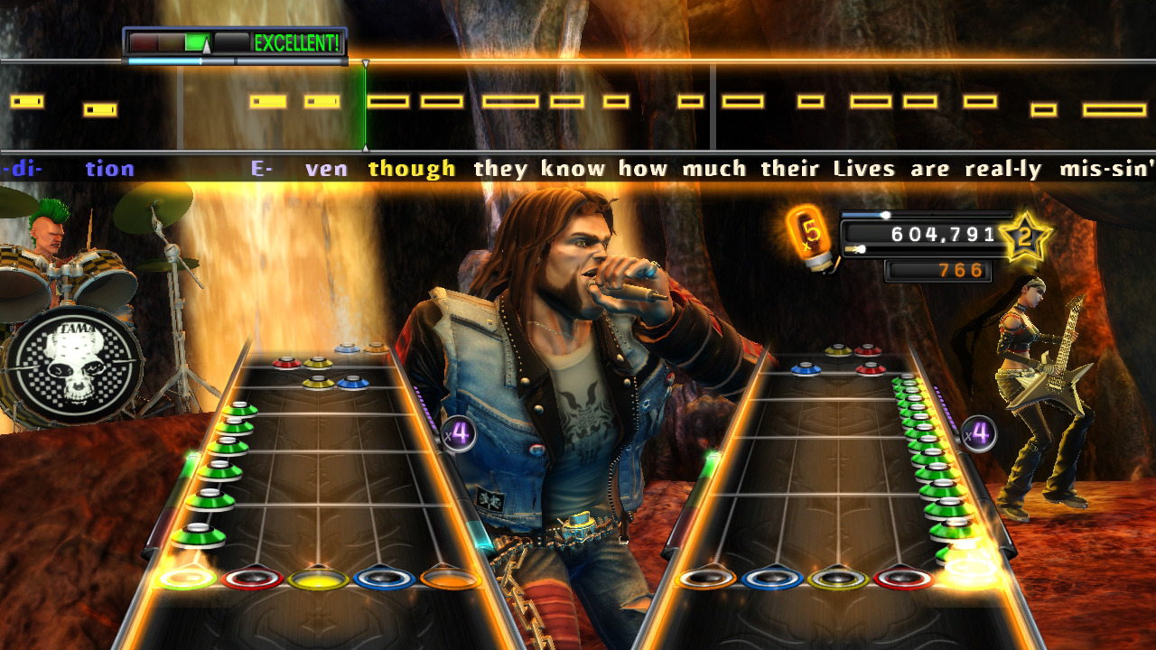 Pantallazo de Guitar Hero: Warriors of Rock para PlayStation 3