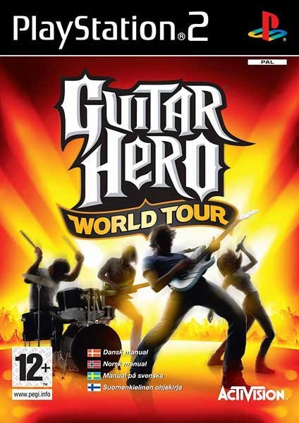 Caratula de Guitar Hero: World Tour para PlayStation 2