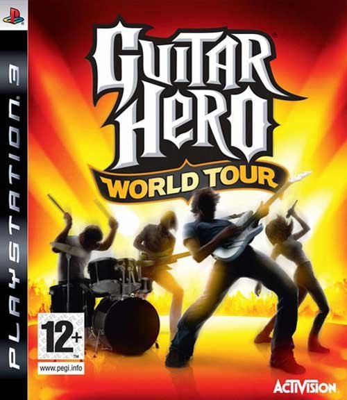 Caratula de Guitar Hero: World Tour para PlayStation 3