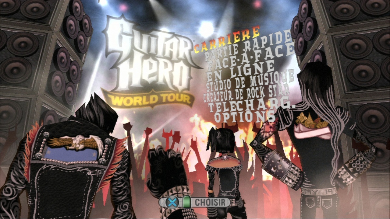 Pantallazo de Guitar Hero: World Tour para PlayStation 3