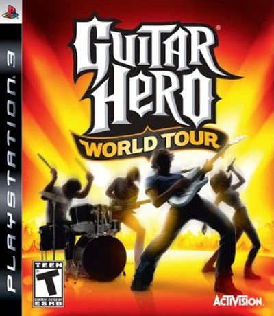 Caratula de Guitar Hero: World Tour para PlayStation 3