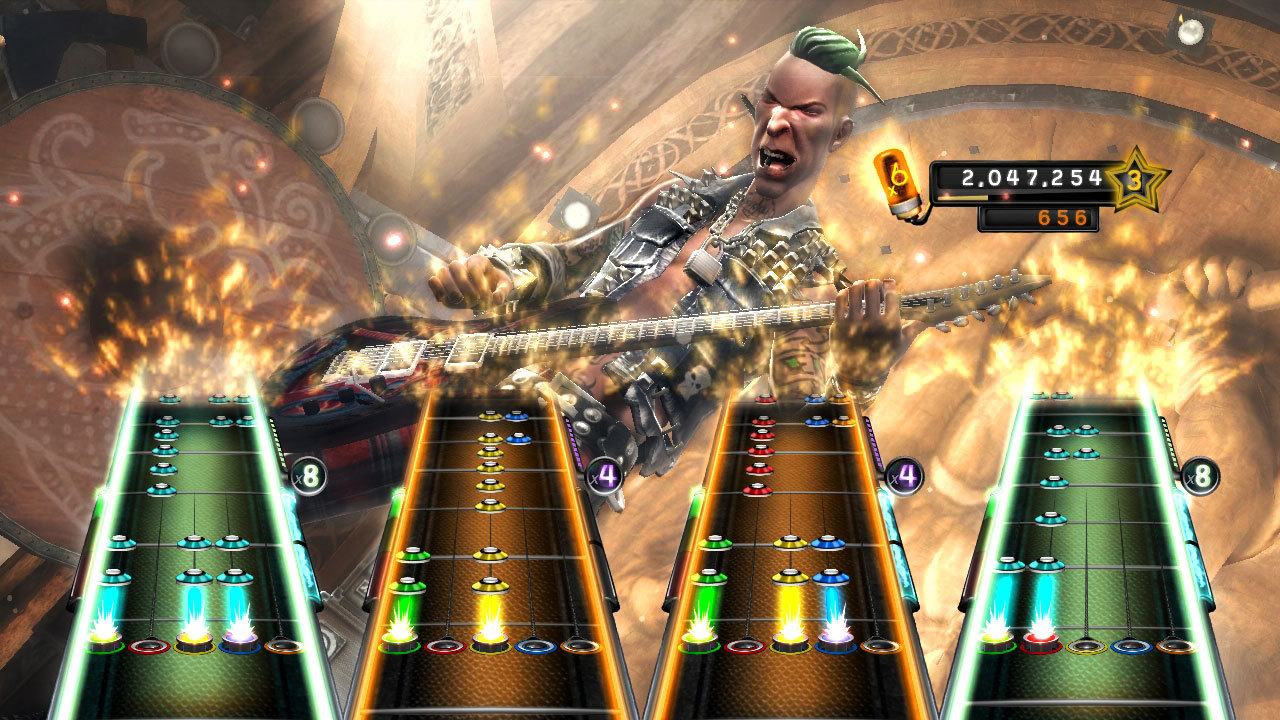 Pantallazo de Guitar Hero 5 para Xbox 360