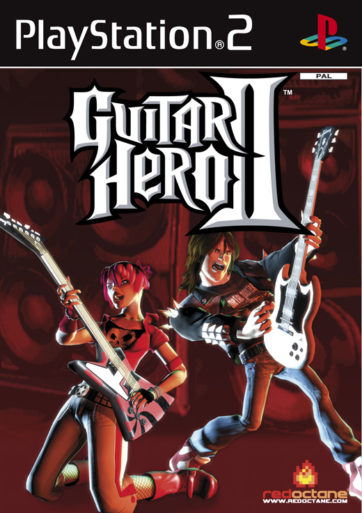 Caratula de Guitar Hero II para PlayStation 2
