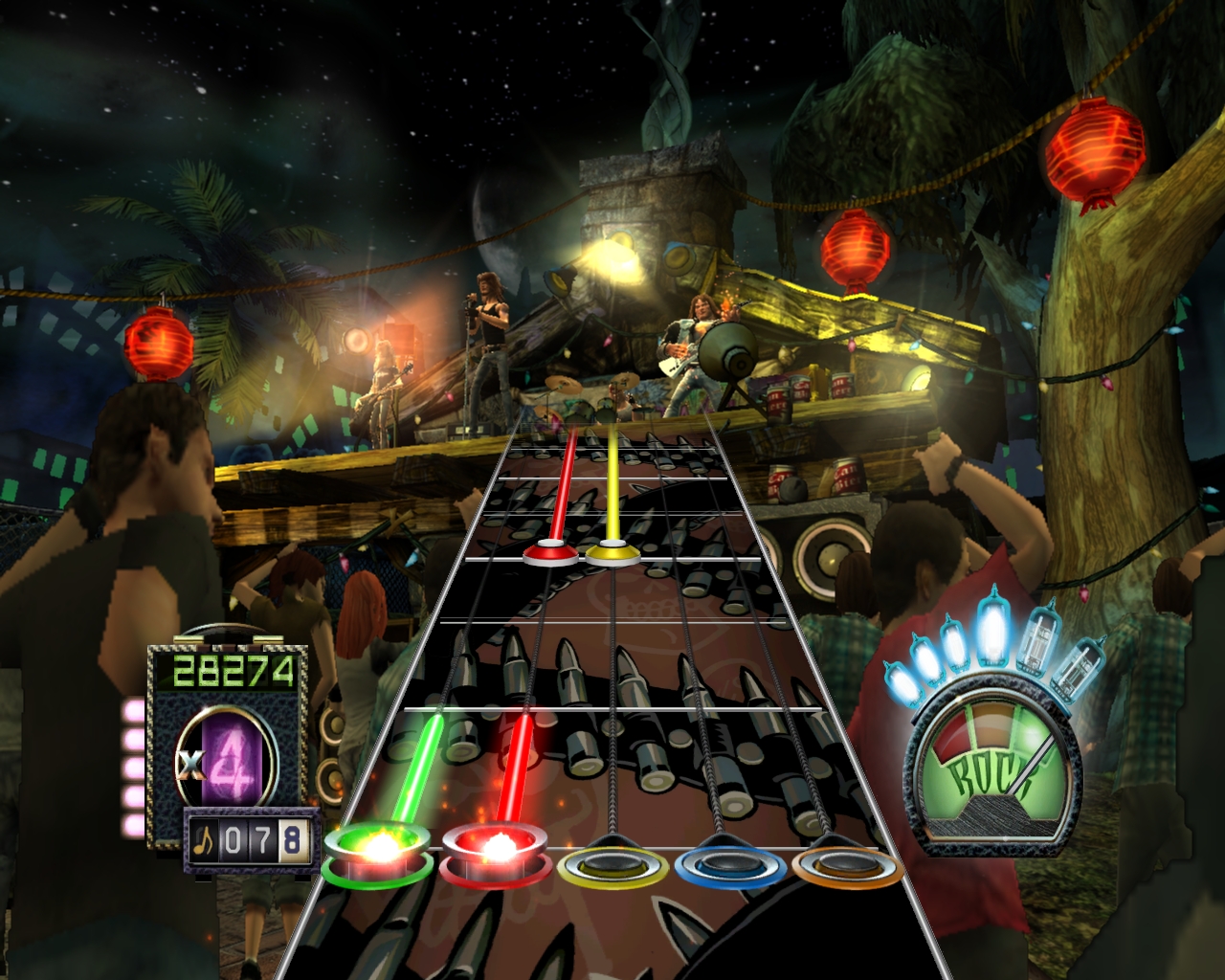 Pantallazo de Guitar Hero III: Legends Of Rock para PC