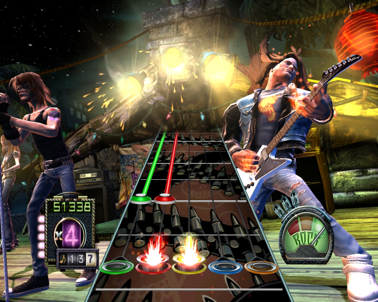 Guitar Hero III: Legends Of Rock (Pantallazo de PC) a tamaño completo: 1280...