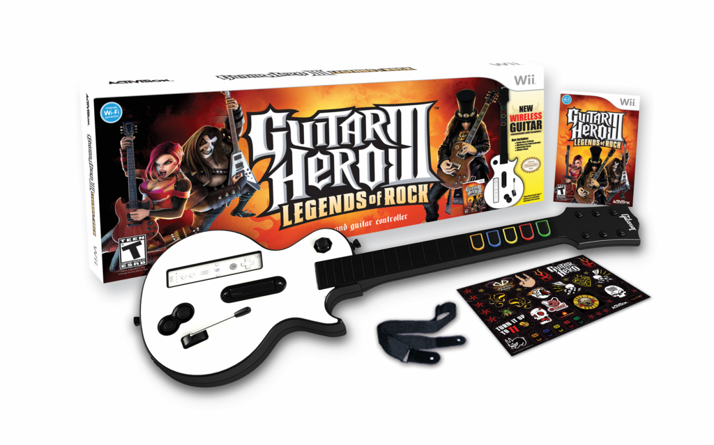 Gameart de Guitar Hero III: Legends of Rock para Wii