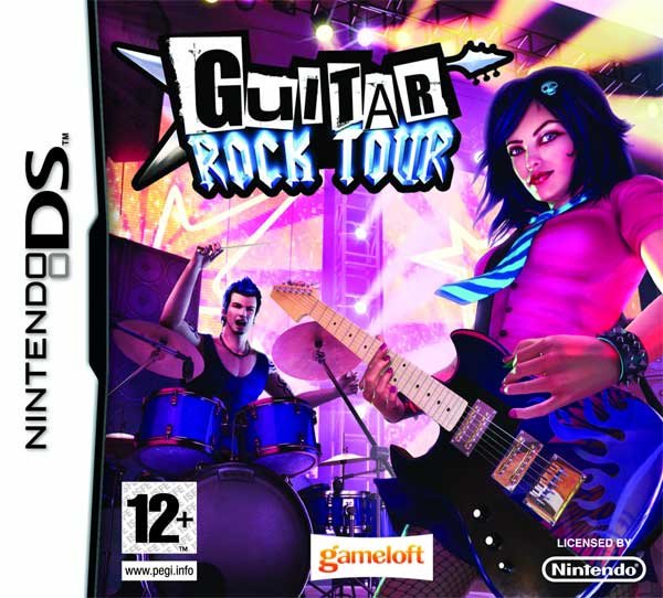 Caratula de Guitar Rock Tour para Nintendo DS