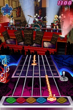 Pantallazo de Guitar Rock Tour para Nintendo DS