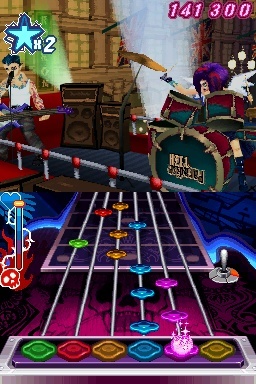 Pantallazo de Guitar Rock Tour para Nintendo DS