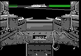 Pantallazo de Gunboat: River Combat Simulation para Amstrad CPC