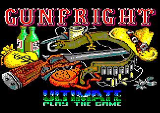 Pantallazo de Gunfright para Amstrad CPC