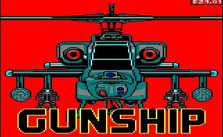 Pantallazo de Gunship para Amstrad CPC