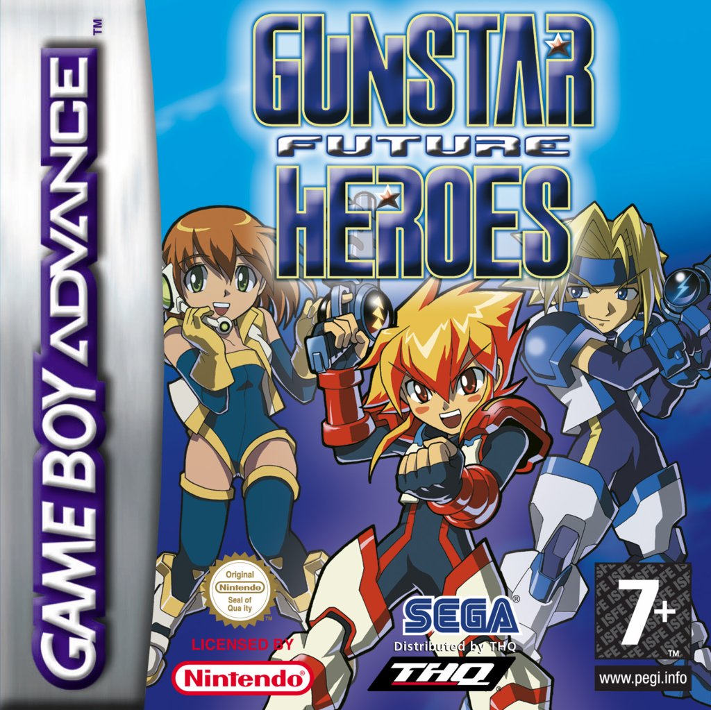 Caratula de Gunstar Future Heroes para Game Boy Advance