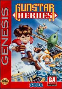 Caratula de Gunstar Heroes para Sega Megadrive