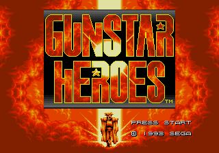 Pantallazo de Gunstar Heroes para Sega Megadrive