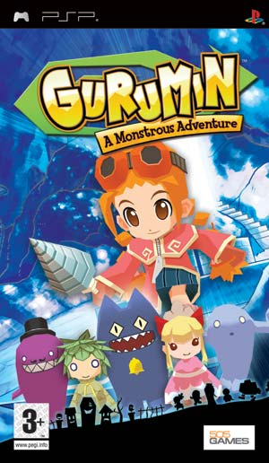 Caratula de Gurumin : A Monstrous Adventure para PSP