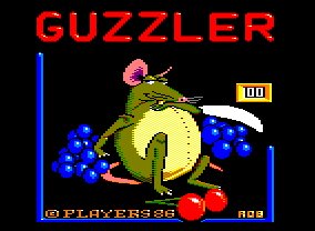 Pantallazo de Guzzler para Amstrad CPC