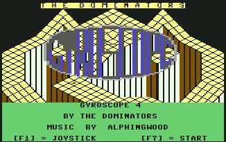 Pantallazo de Gyroscope IV para Commodore 64