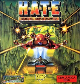 Caratula de H.A.T.E. para Atari ST