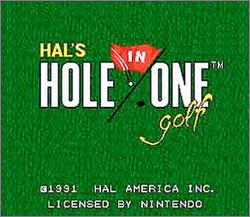 Pantallazo de HAL's Hole in One Golf para Super Nintendo