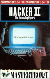 Caratula de Hacker II: The Doomsday Papers para Commodore 64