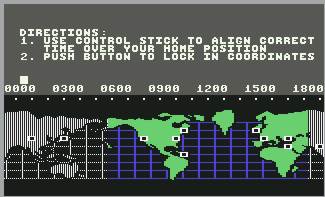 Pantallazo de Hacker para Commodore 64