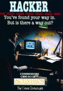Caratula de Hacker para Commodore 64