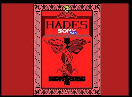 Pantallazo de Hades para MSX