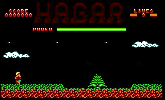 Pantallazo de Hagar para Amstrad CPC