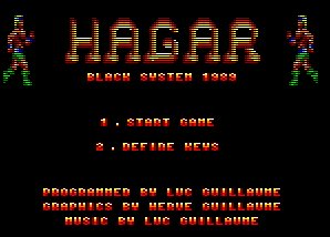 Pantallazo de Hagar para Amstrad CPC