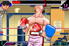 Pantallazo de Hajime no Ippo - The Fighting (Japonés) para Game Boy Advance