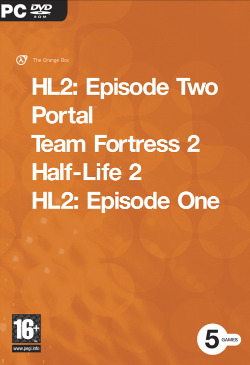 Caratula de Half-Life 2 : Orange Box para PC