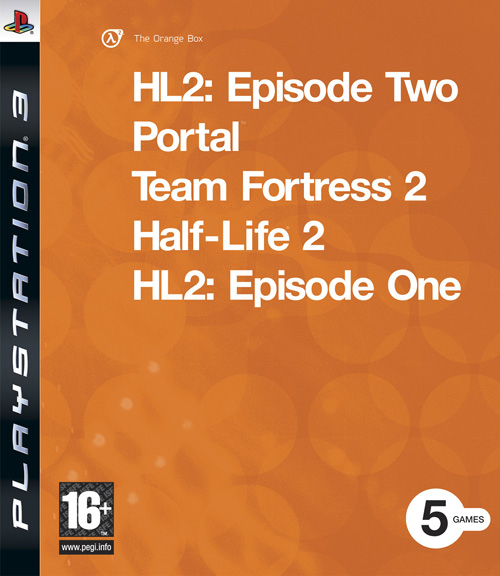 Caratula de Half-Life 2 : Orange Box para PlayStation 3