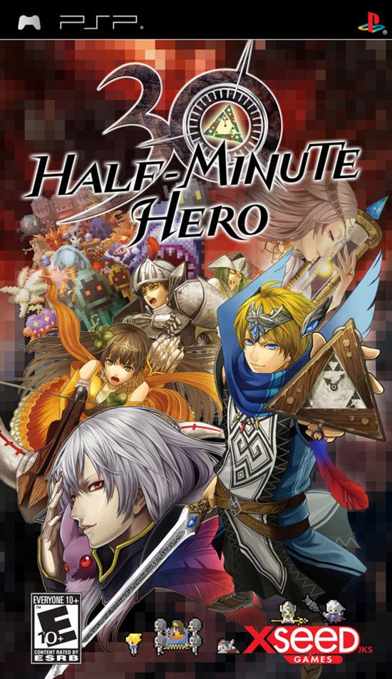Caratula de Half-Minute Hero para PSP