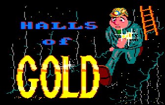 Pantallazo de Halls Of Gold: Les Mines Du Roi Aquantus para Amstrad CPC