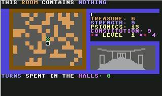 Pantallazo de Halls of Death para Commodore 64