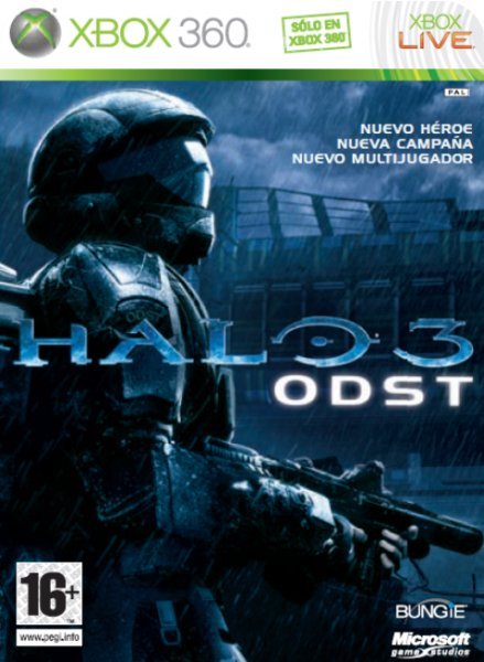 Caratula de Halo 3: ODST para Xbox 360