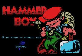 Pantallazo de Hammer Boy para MSX